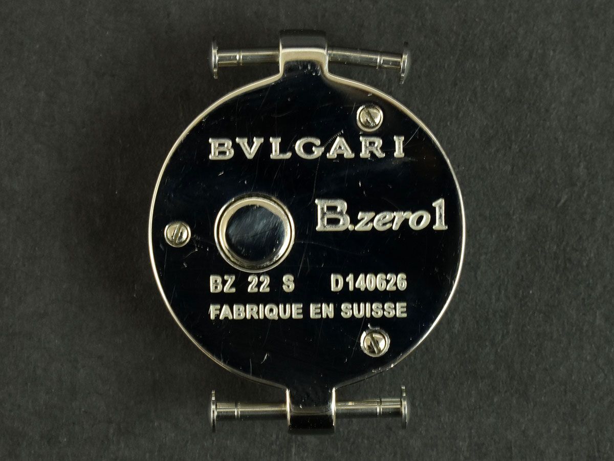 174355◇動作確認済 BVLGARI ブルガリ B.zero1 ビーゼロワン レディースウォッチ 腕時計 本体のみ クォーツ BZ22S SS 12Pダイヤ/ D_画像2