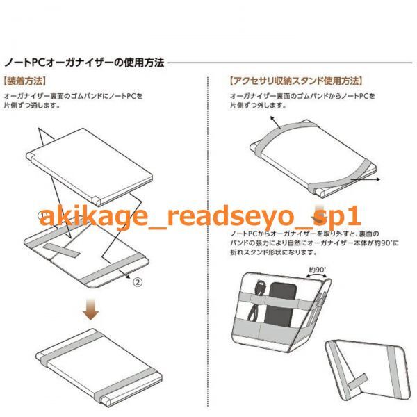 Z new goods / prompt decision /ELECOM Elecom / Note PC auger nai The - band attaching / bag auger nai The - bag storage / bag small articles go in /PCA-LTOS14BK/ postage Y350