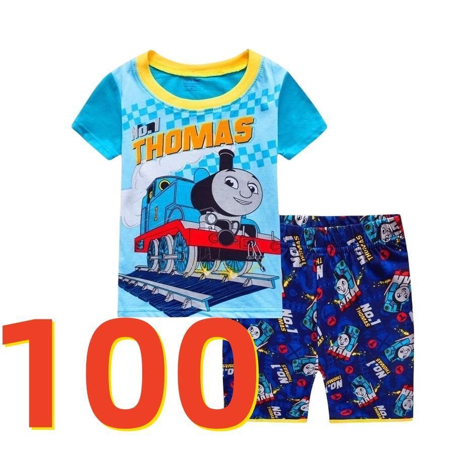 機関車トーマス パジャマ ルームウェア セットキッズ 男の子 半袖 100
