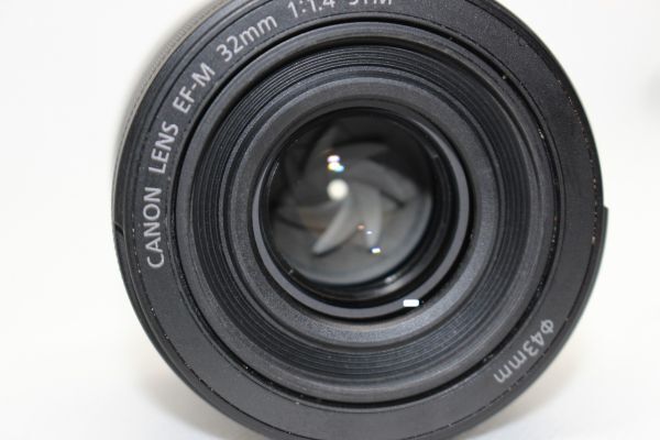 キヤノン CANON EF-M 32mm F1.4 STM 単焦点レンズ Lens #Z3514_画像3