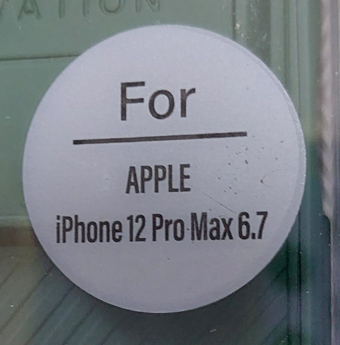 iPhoneケース　スマホケース　iPhone12ProMax　ダークグリーン　Apple　アップル　6.7インチ　ソフトケース