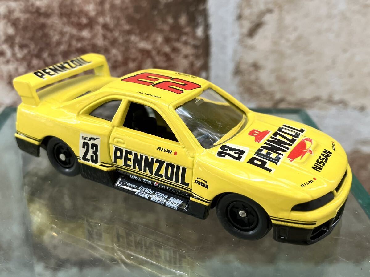 tomica Tomica POTENZA PENNZOIL 1998 SERIES JGTC\'98 CHAMPION II ADO COMPANY II Ado Company produce yellow color made in Japan 