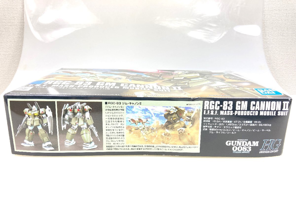 1 иен * включение в покупку NG* не использовался не собран * Gundam 0083 Star пыль память 1/144 RGC-83 [ Jim * Canon Ⅱ] HG пластиковая модель YF-059