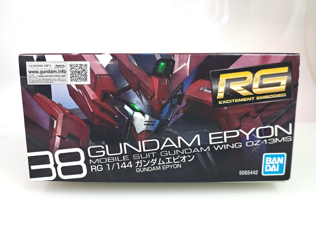 1 jpy * including in a package NG* unused * Gundam epi on GUNDAM EPYON RG 1/144mo Bill suit MOBILE SUIT GUNDAM WING OZ-13MS plastic model YF-052