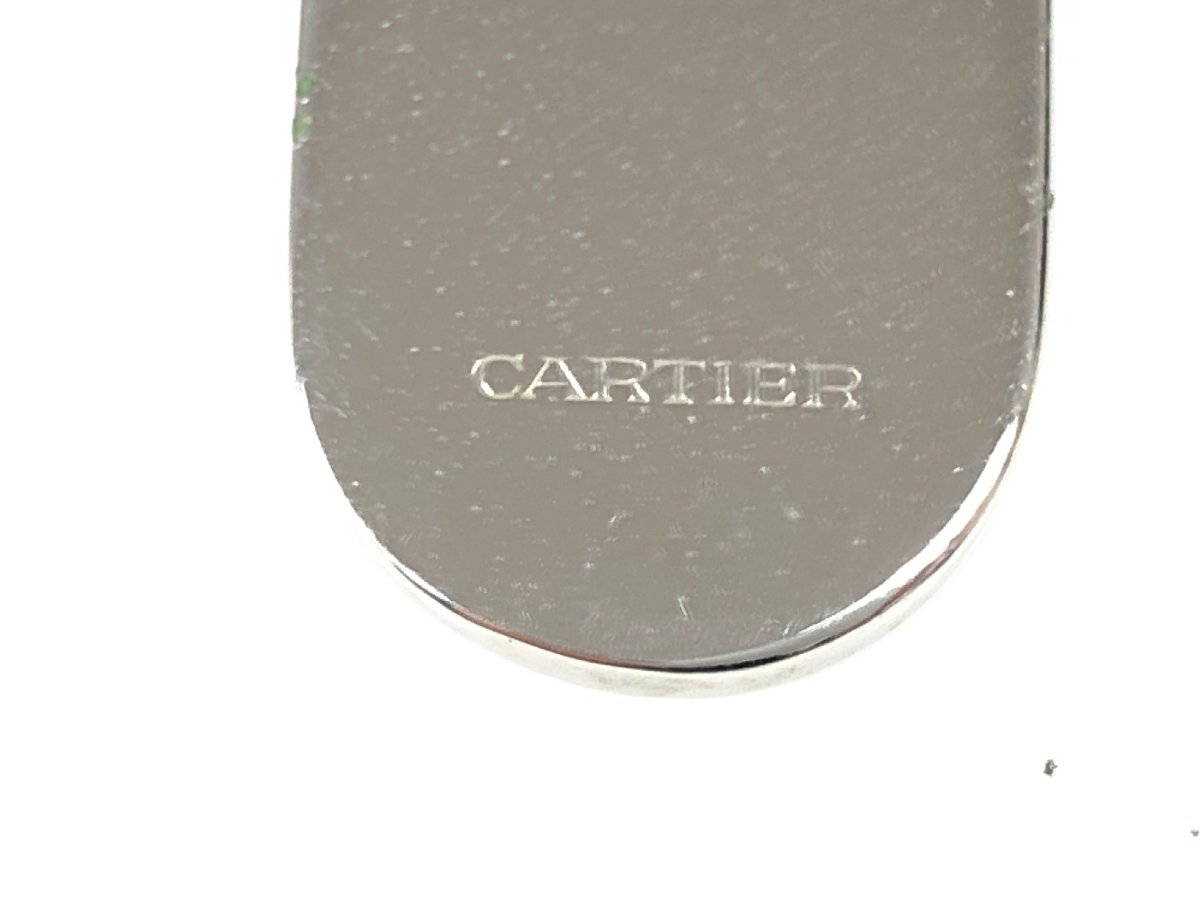 ...　Cartier　 овал  бирка  　  ожерелье   вершина   только 　  серебристый  цвет 　YAS-7542