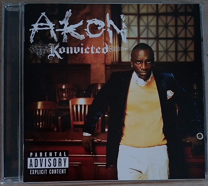【送料無料】エイコン Akon promo盤 コンヴィクテッド Konvicted 非売品 希少品 レア 入手困難 [CD]_画像1