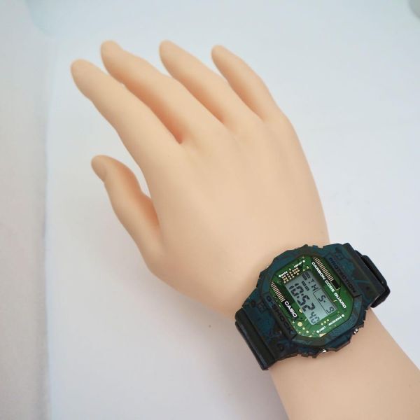 167 G-SHOCK メンズ腕時計 デジタル 限定デザイン グリーン_画像4