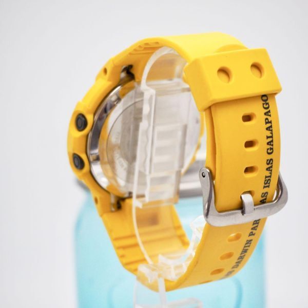 504【美品】G-SHOCK ジーショック時計　イエロー　ガラパゴス諸島　メンズ_画像3