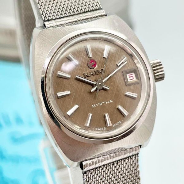 639 RADO MYRTHA ラドー時計　レディース腕時計　自動巻き　希少品_画像2