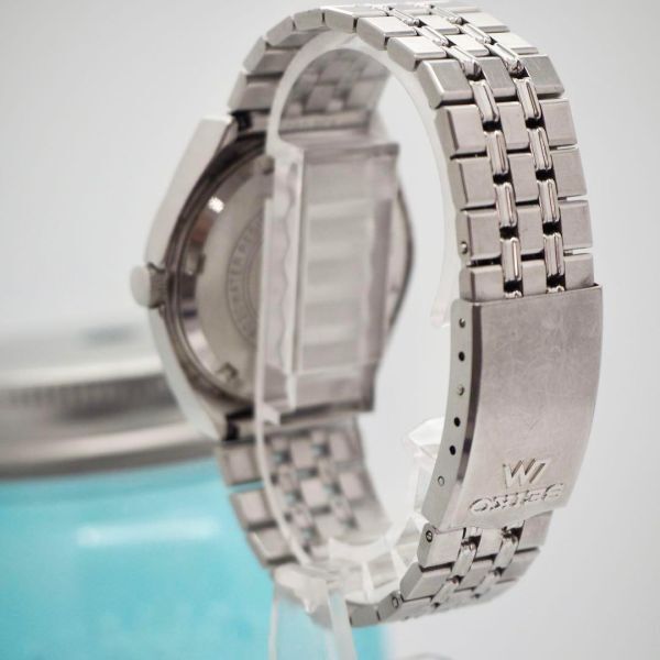 80[ rare ] Seiko clock load matic LM special self-winding watch cut glass 