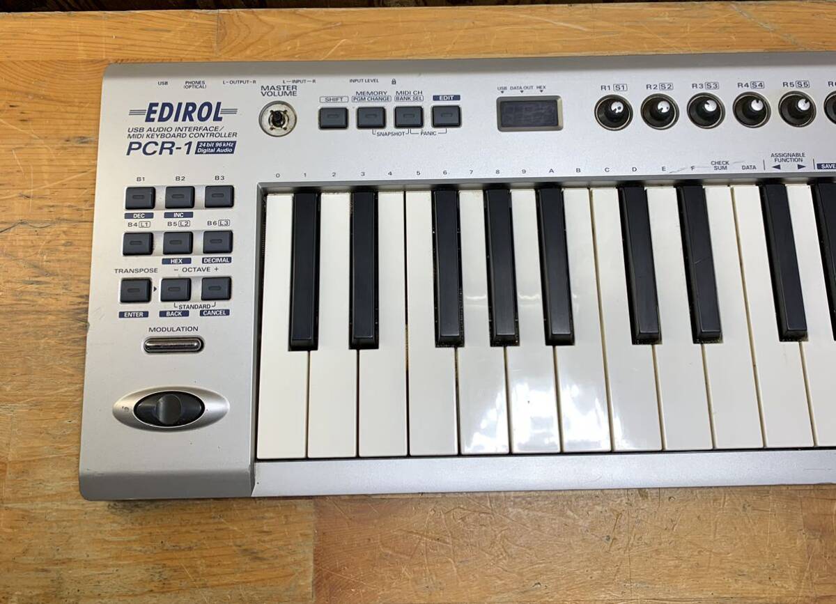 【HS10297】 Roland EDIROL PCR-1 Keyboard ローランド MIDIキーボード_画像3