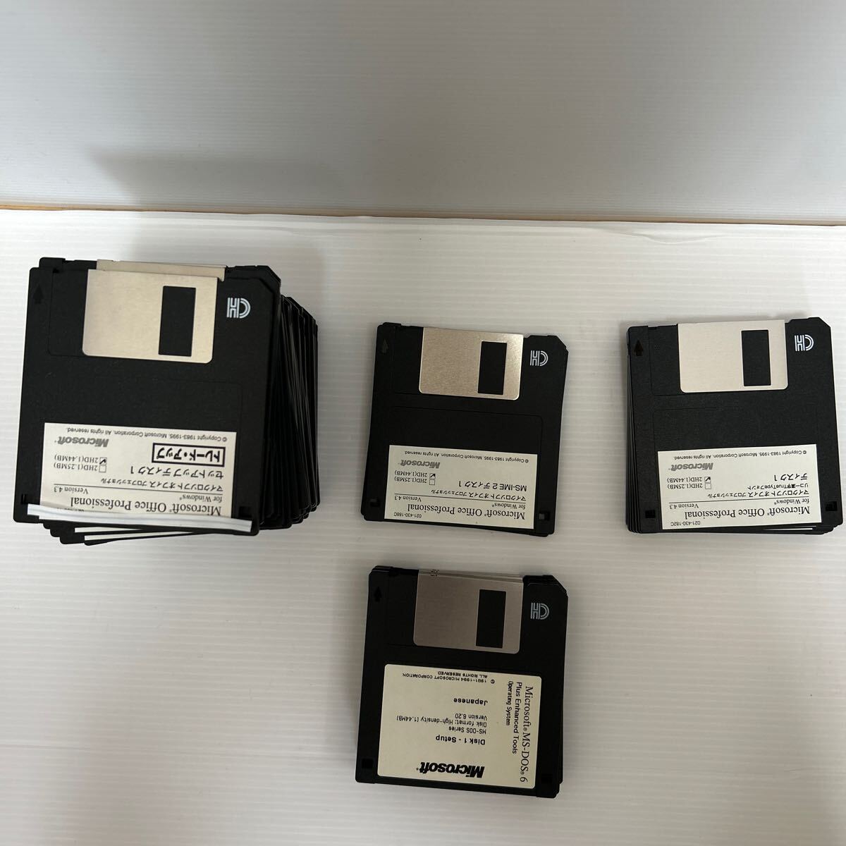Microsoft office ver4.3 MS-DOS6.0 フロッピーディスク版_画像1