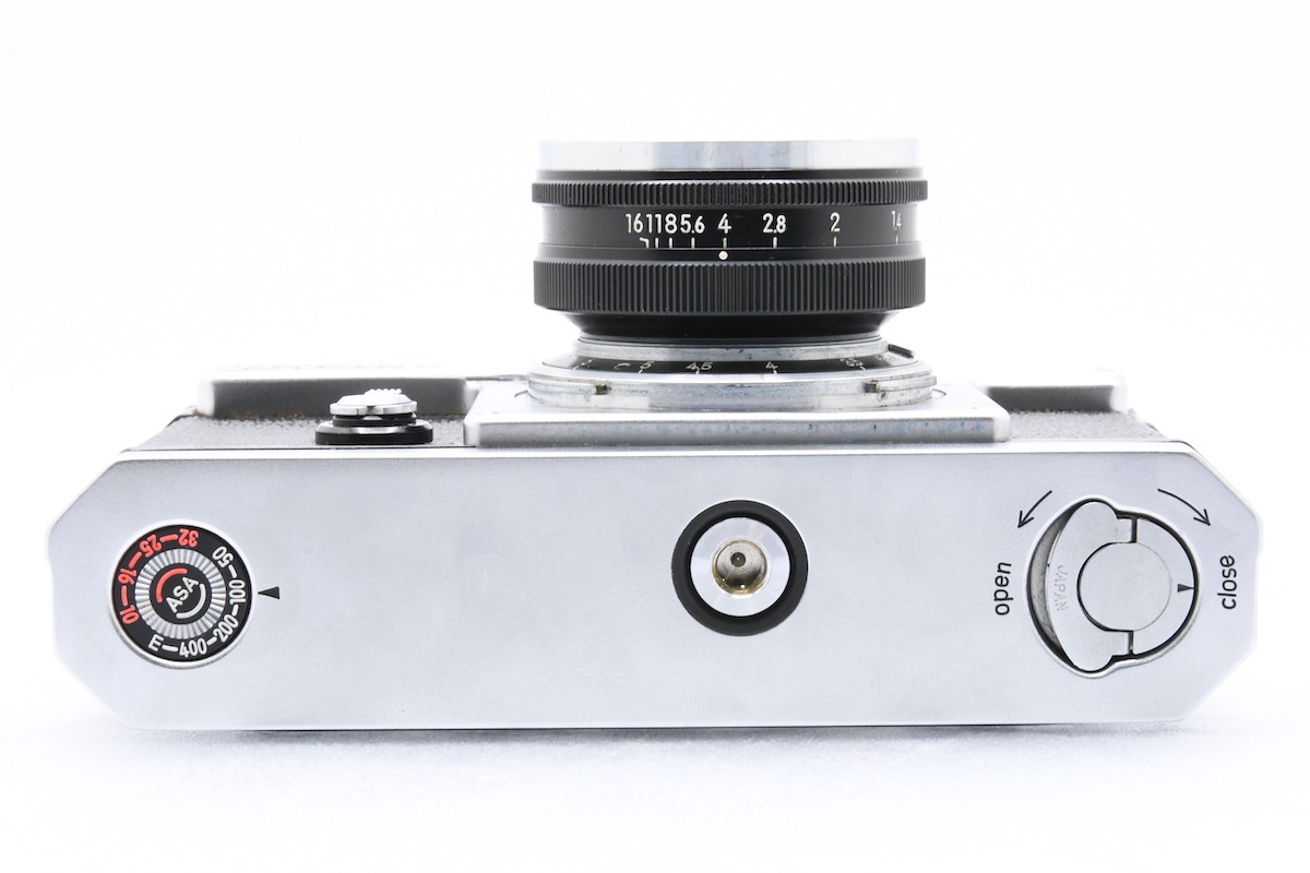 Nikon SP silver + NIKKOR-S 5cm F1.4 Nikon range finder film camera standard lens 