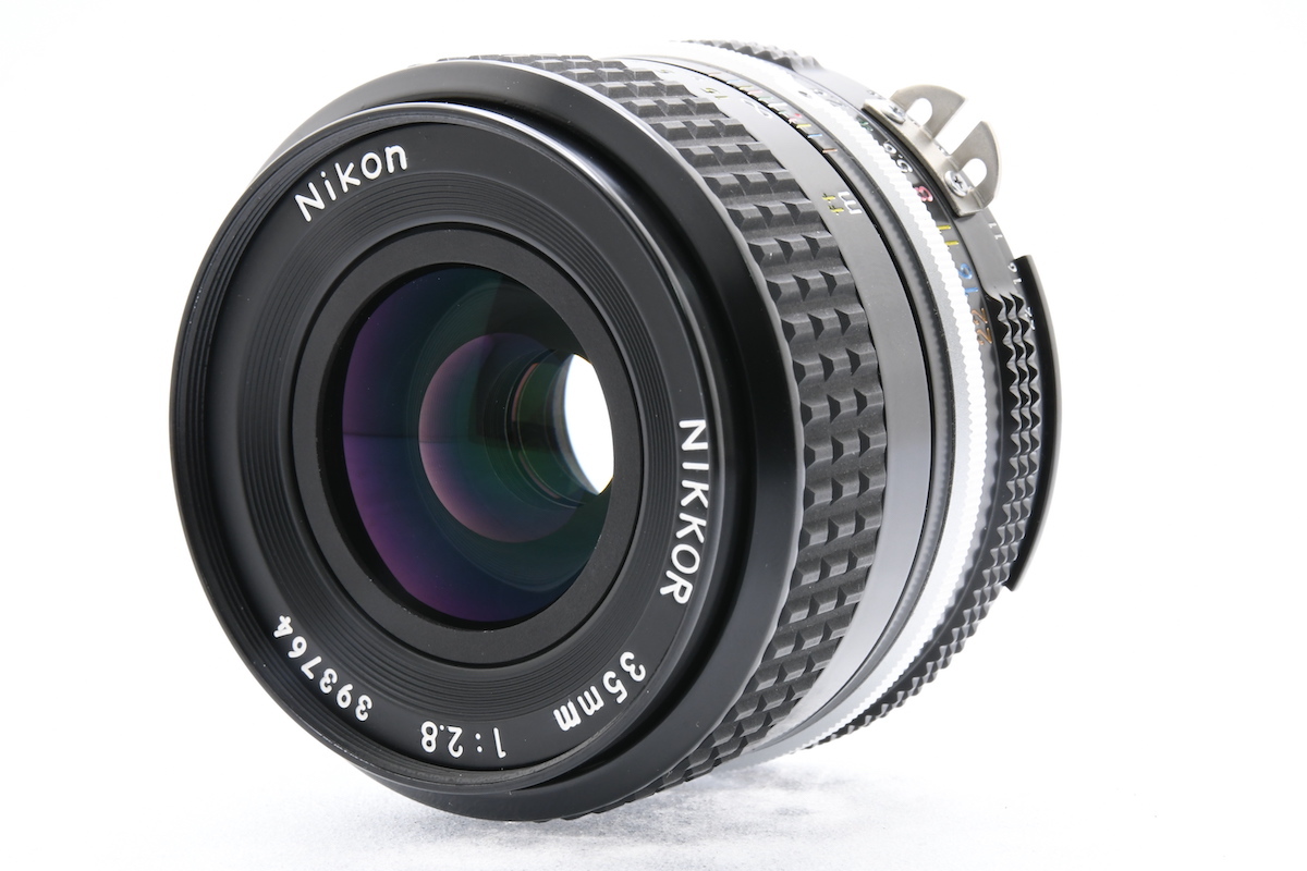 Nikon Ai NIKKOR 35mm F2.8 F mount Nikon wide-angle single burnt point MF single-lens for exchange lens 