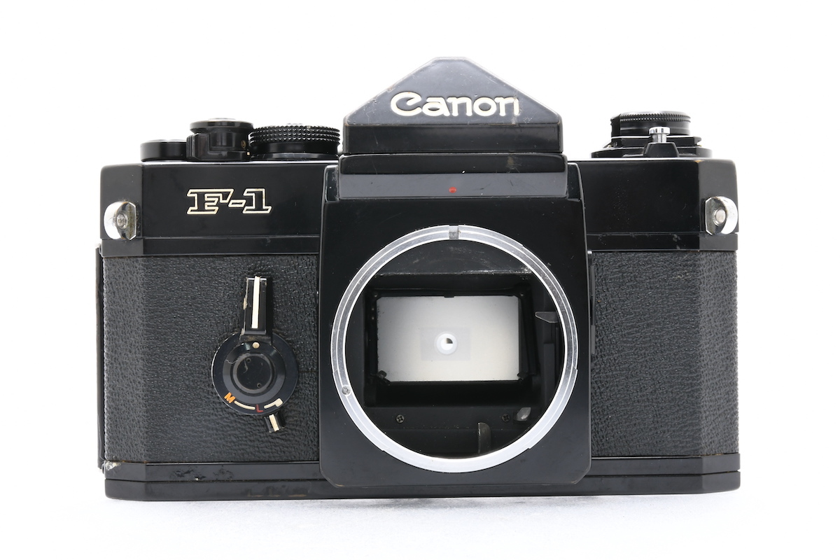 Canon 旧F-1 後期 ボディ キヤノン MF一眼レフ フィルムカメラ_画像1