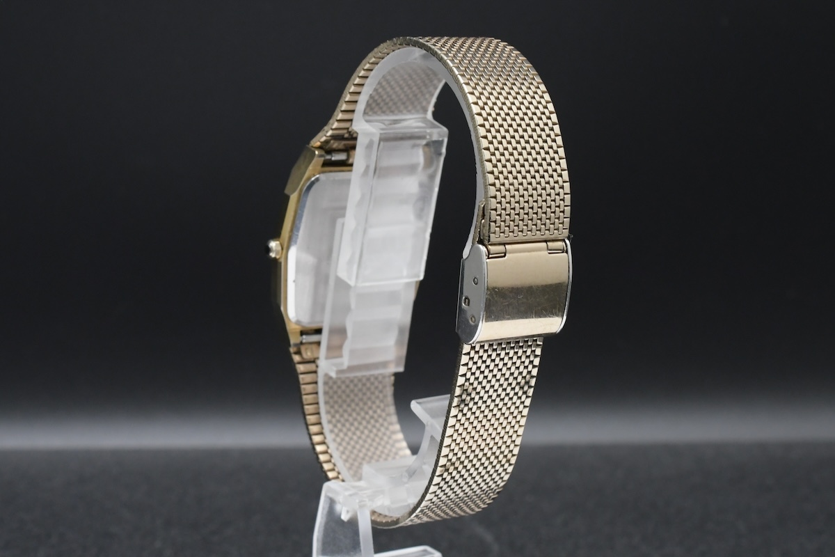 SEIKO Dolce Ref:9531-5150 セイコー ドルチェ スクエア 白文字盤 クォーツ メンズ 腕時計_画像4