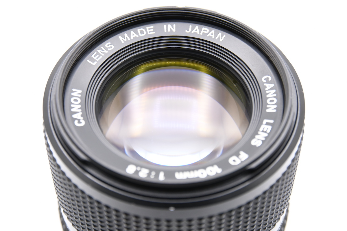 Canon LENS NEW FD 100mm F2.8 FDマウント キヤノン 中望遠 単焦点 MF一眼用交換レンズ_画像9