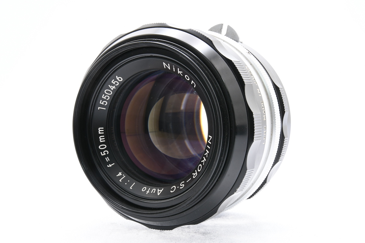 Nikon F中期 フォトミック 744万台 + 非Ai 50mm F1.4 ニコン MF一眼レフ フィルムカメラ 標準レンズ_画像7