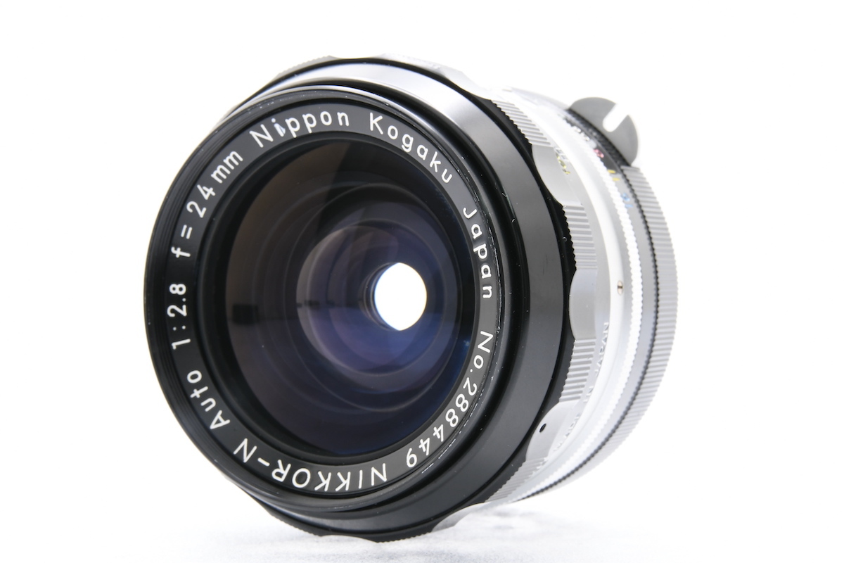 Nikon 非Ai NIKKOR-N Auto 24mm F2.8 Fマウント ニコン 広角 単焦点 MF一眼用交換レンズ_画像1