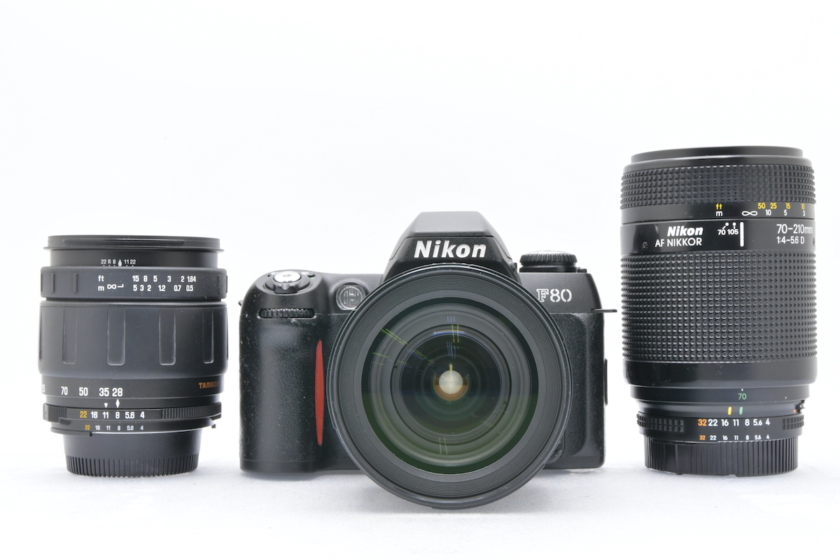 Nikon F80 +28-200mm+ 70-210mm + TAMRON 28-105mm 179D + SB-25 ニコン_画像1
