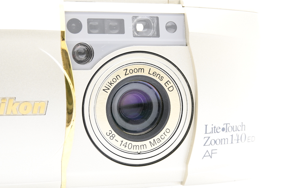 Nikon Lite Touch Zoom 140ED AF ニコン コンパクトカメラ フィルムカメラ ジャンク ケース付_画像8