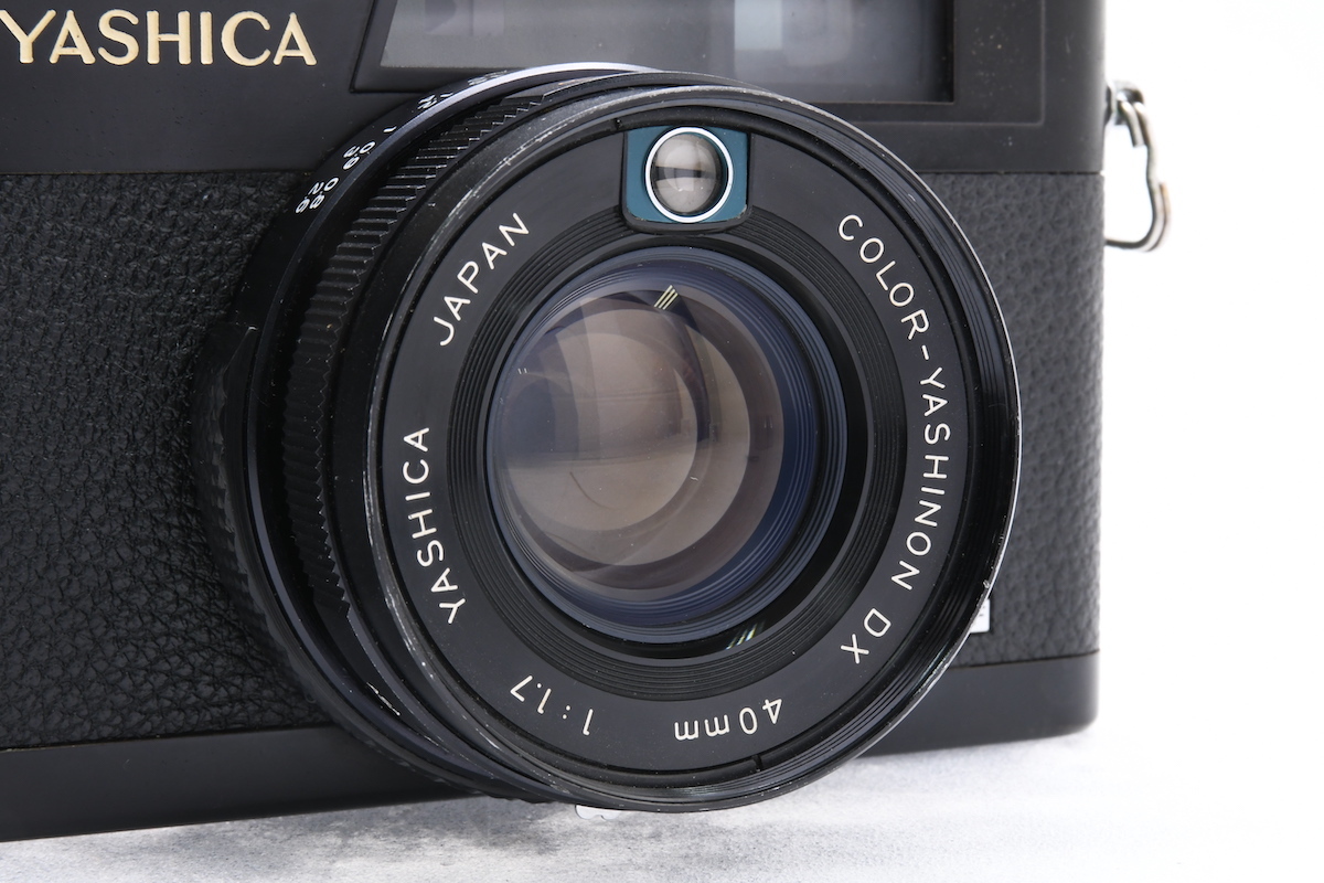 YASHICA ELECTRO 35 GX / 40mm F1.7 ブラック ヤシカ コンパクトフィルムカメラ レンジファインダー_画像9
