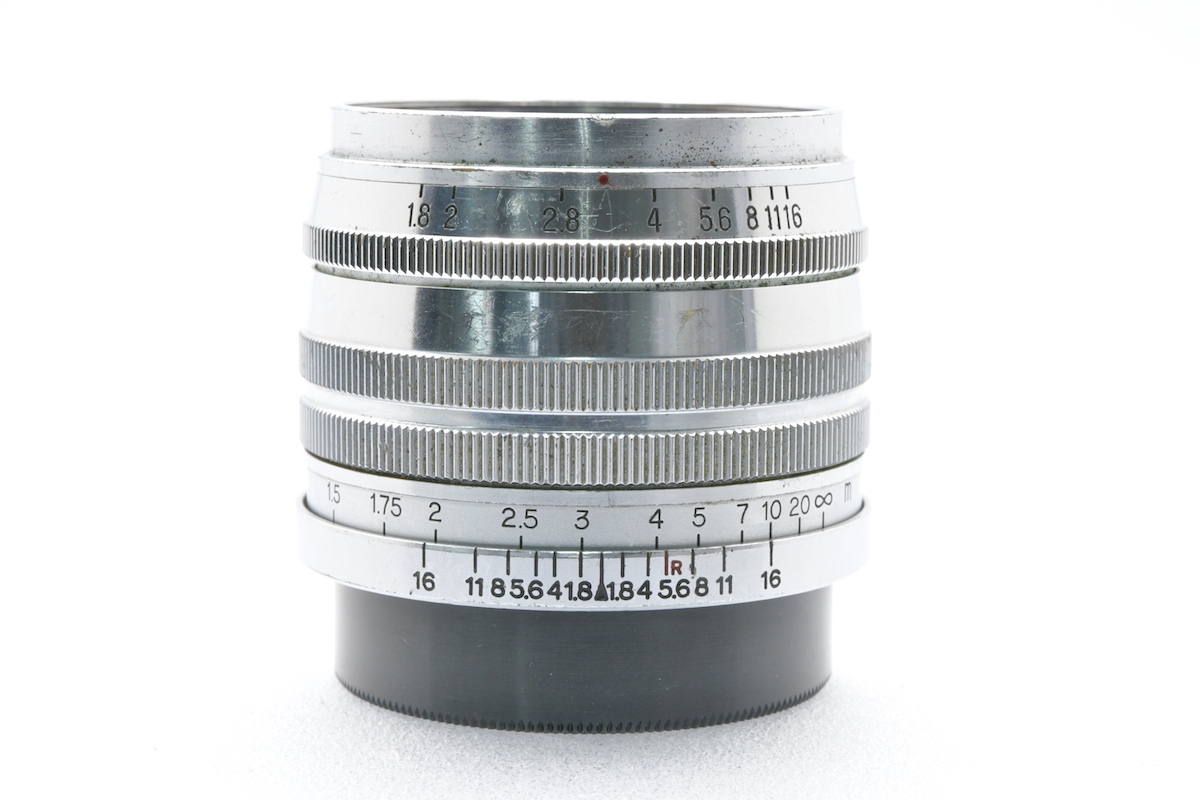 CANON LENS 50mm F1.8 L39 mount Canon range finder for lens standard single burnt point 