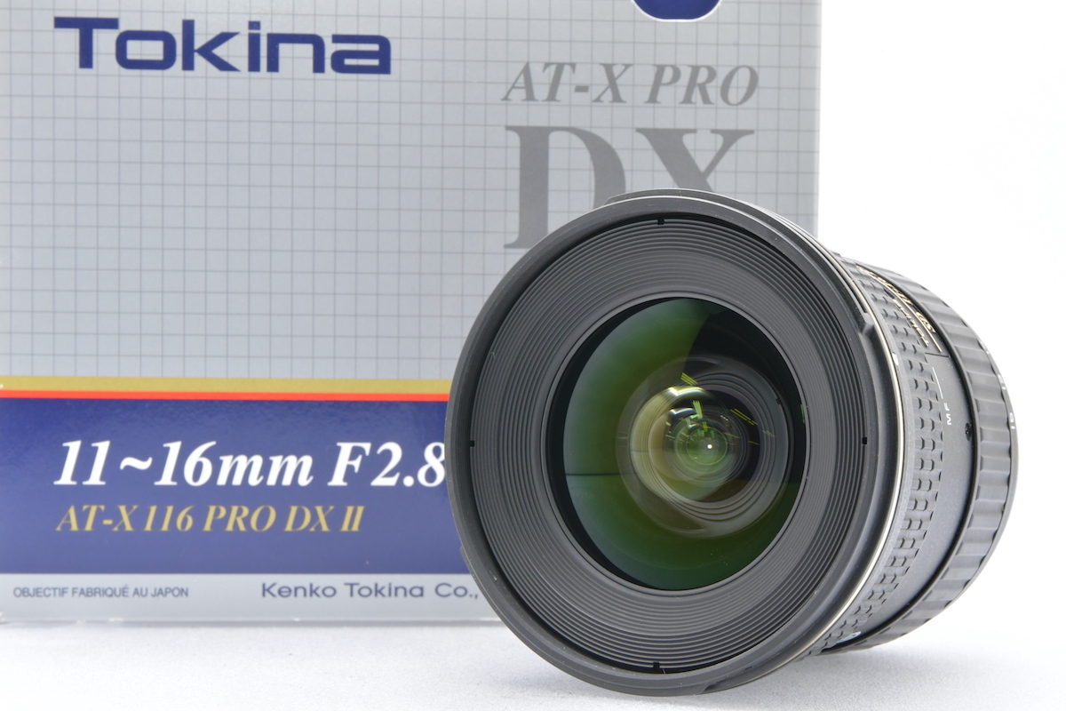 Tokina AT-X PRO SD 11-16mm F2.8 IF DX II F mount Tokina AF single-lens for zoom lens box 