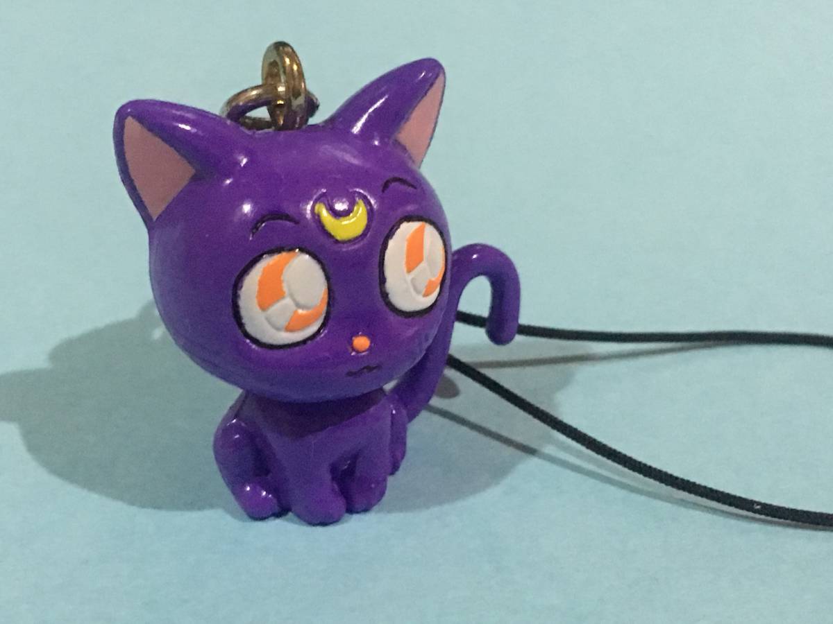 ヤフオク 携帯ストラップ ルナ うさぎのパートナー黒猫 美