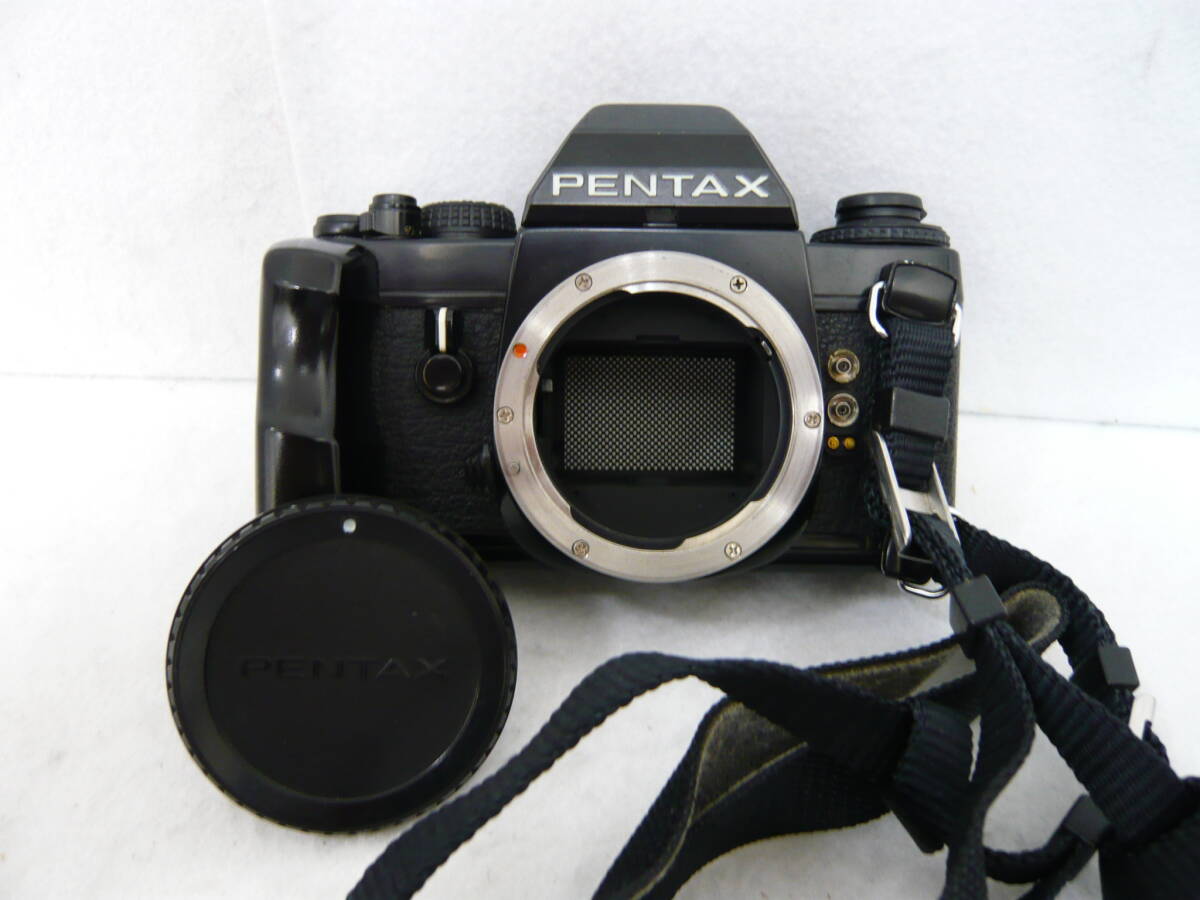 (M39925)PENTAX LXボディ 動作未確認 ストラップ付き 一眼レフカメラ ペンタックス 前期 フィルム_画像1