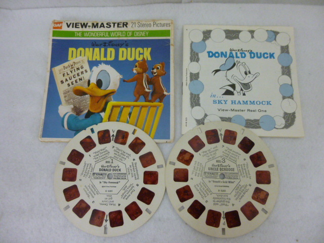 (M39642)View-Master view master stone chip puts out solid 3D body cassette * film * reel * Disney other * era thing 