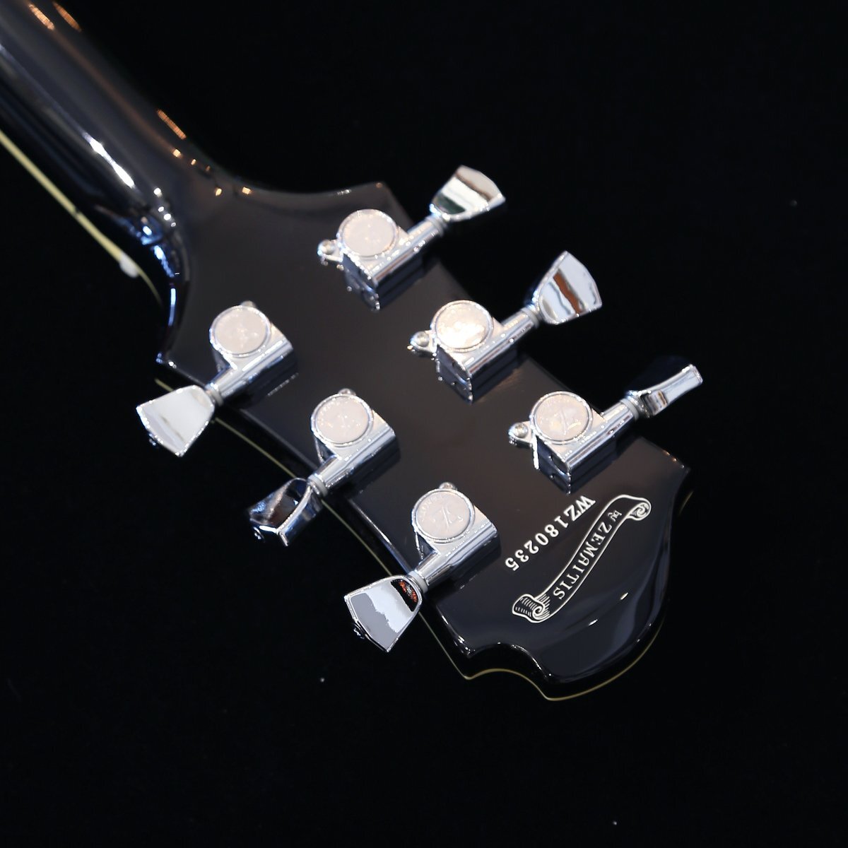 送料無料 新品 アウトレット Zemaitis ゼマイティス エレキギター Z22 EC-BLK レア 国内未発売モデル 黒 ブラック ギグバッグ付 ギター_画像6