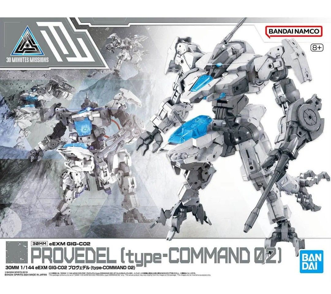 30MM 1/144 eEXM GIG-C02 プロヴェデル (type-COMMAND 02) 「新品未開封」