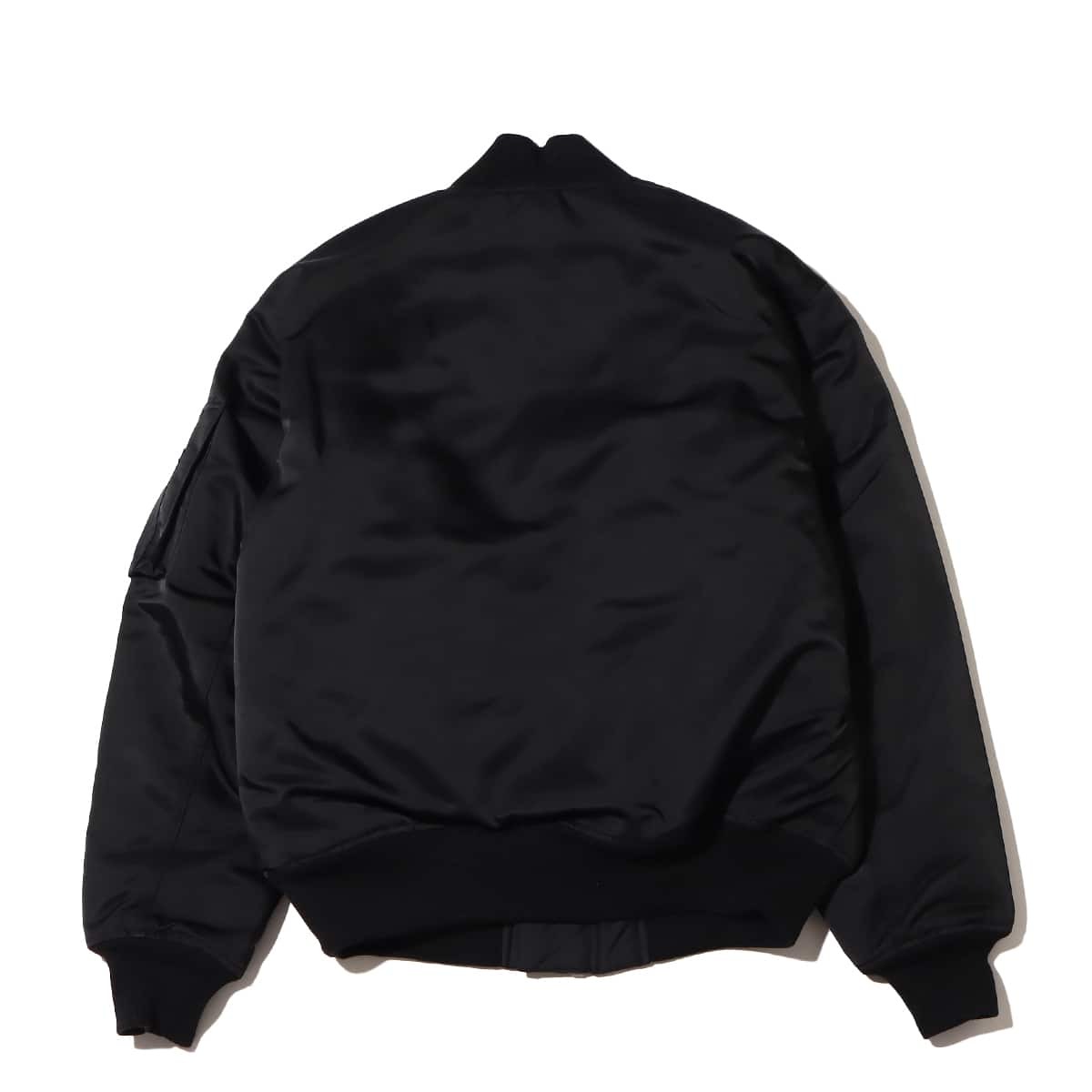 NIKE JORDAN BRAND AS M J ESS STMT VARSITY OW JAC BLACK/SAIL L ナイキ ジョーダン ブランド MA-1 bomber ボンバー