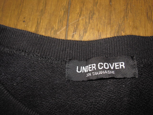 UNDERCOVER Logo print sweat black 5(XXL) UB0B4801-1 undercover 