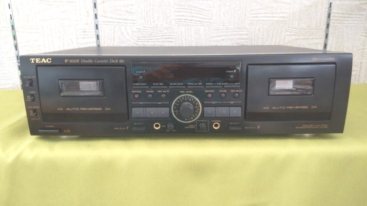 TEAC ダブルカセットデッキ W-860R