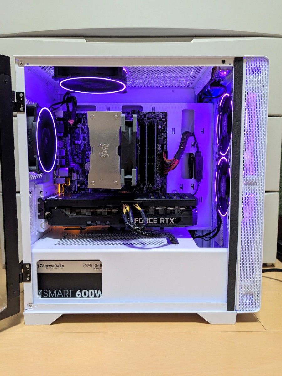 自作ゲーミングPC Ryzen7 5700X/16GB/RTX3070/SSD