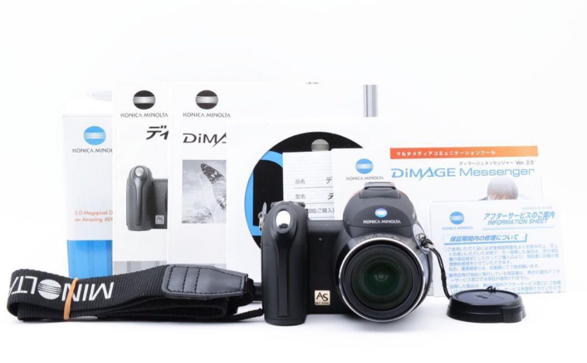 【新品級】MINOLTA DiMAGE Z5 デジカメ単3電池 *2063194
