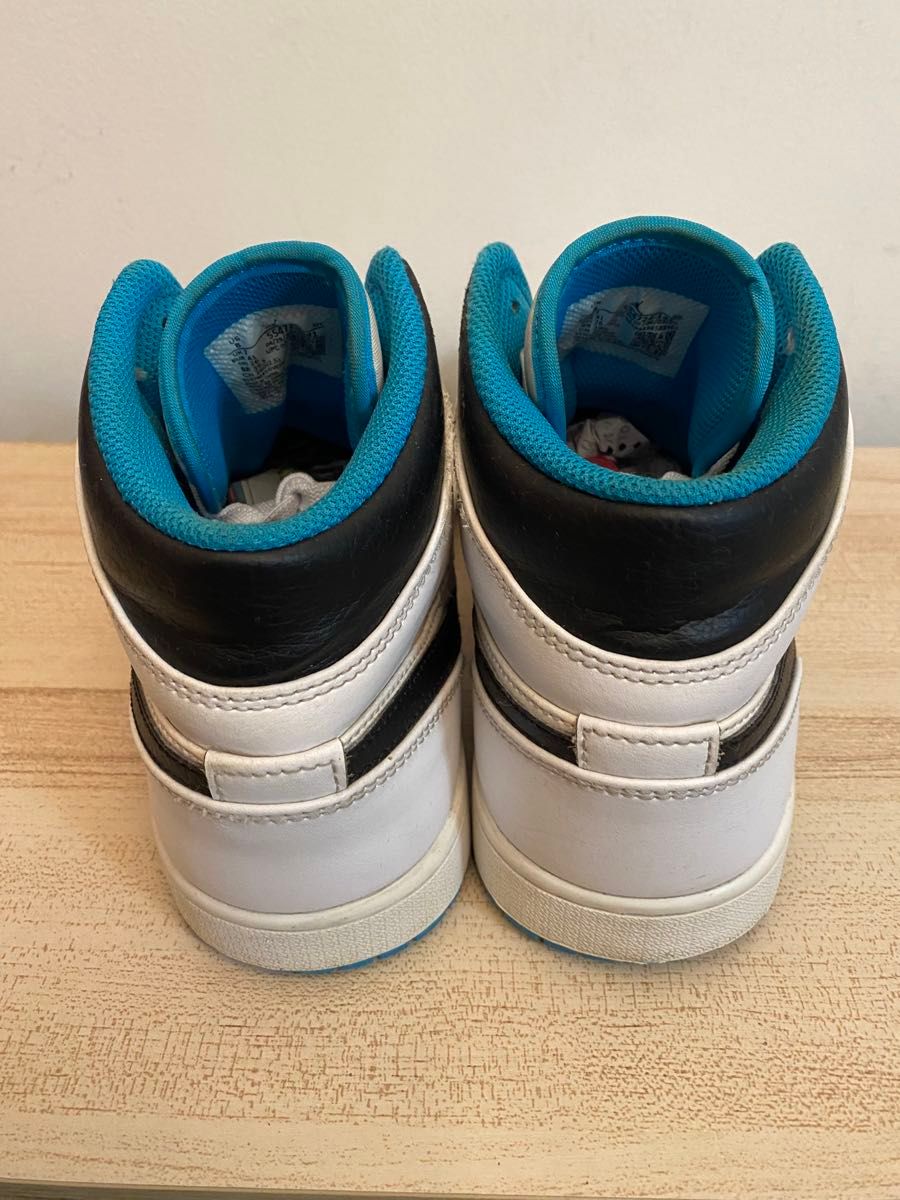 Nike Air Jordan 1 Mid "White/Laser blue" 26cm