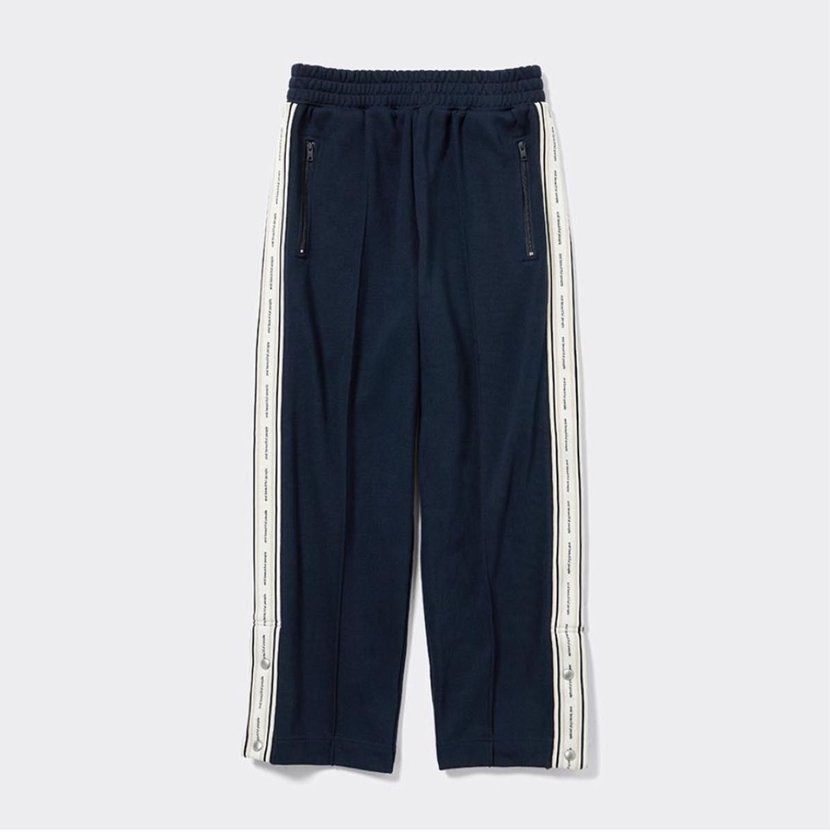 新品未使用】GU サイドラインパンツ beautiful people XL 新品未使用】GU サイドラインパンツ beautiful people XL