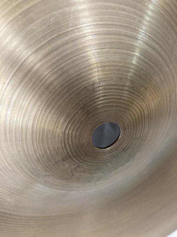 【Zildjian】60-70年代 1940g ビンテージ A Zildjian 18インチ ①_画像6