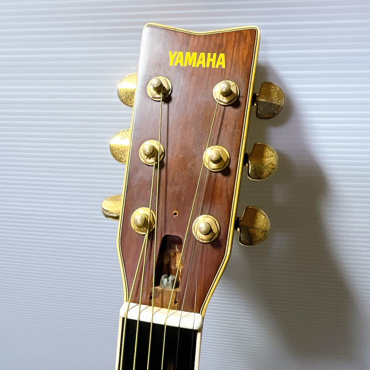 1円~ YAMAHA ヤマハ L-5 アコースティックギター アコギ ヤイリハードケース付き 弦楽器 現状品の画像7