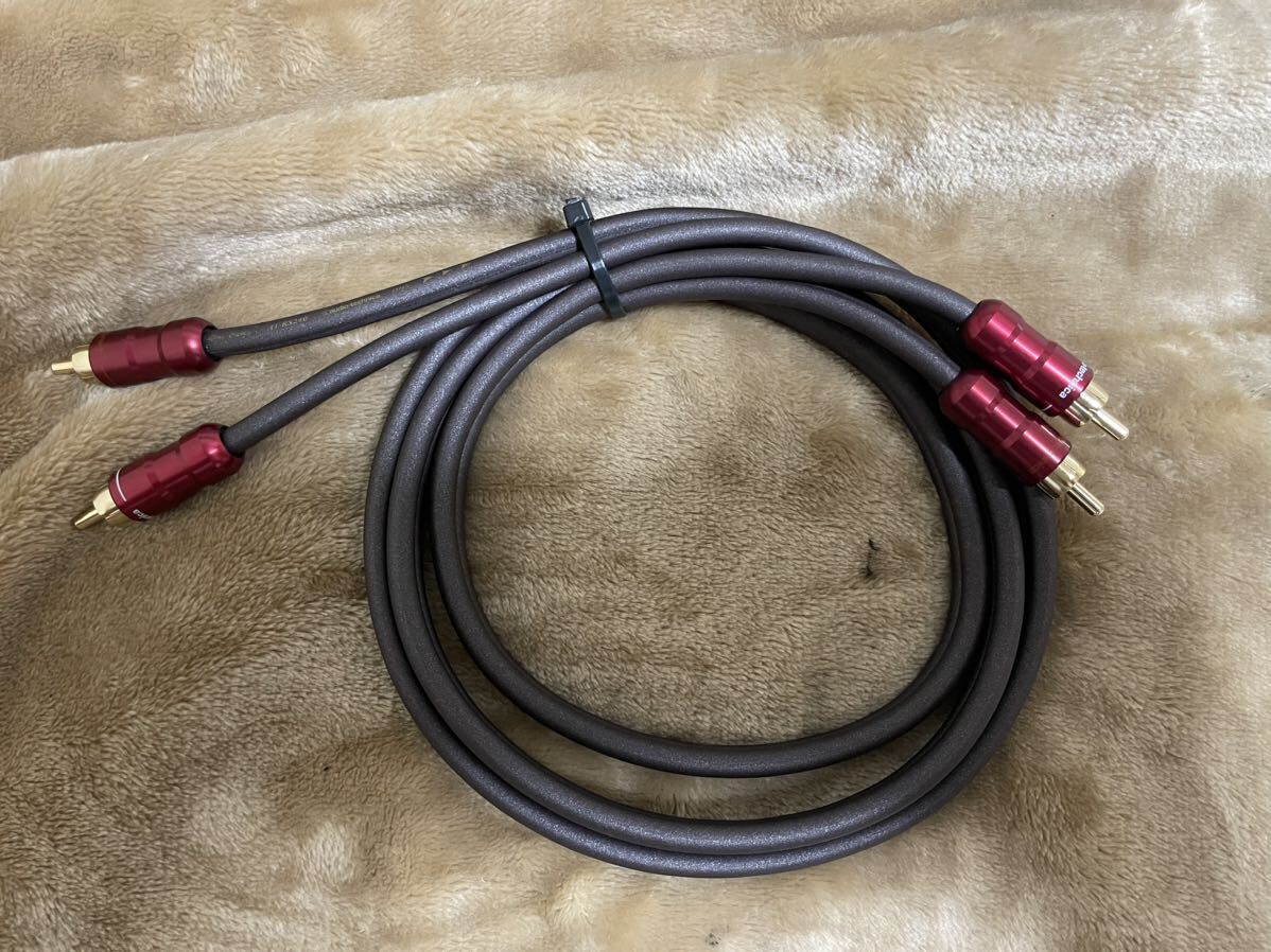 3.audio-technica Audio Technica RCA cable hybrid audio cable AT-RS240 1.3m used 