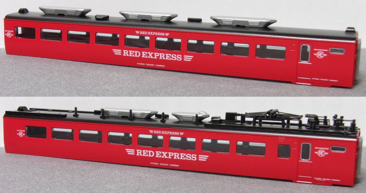 TOMIX モハ485+モハ484用 ボディ+屋根(初期型) [98777 485系 クロ481-100 RED EXPRESSセットから]_画像1