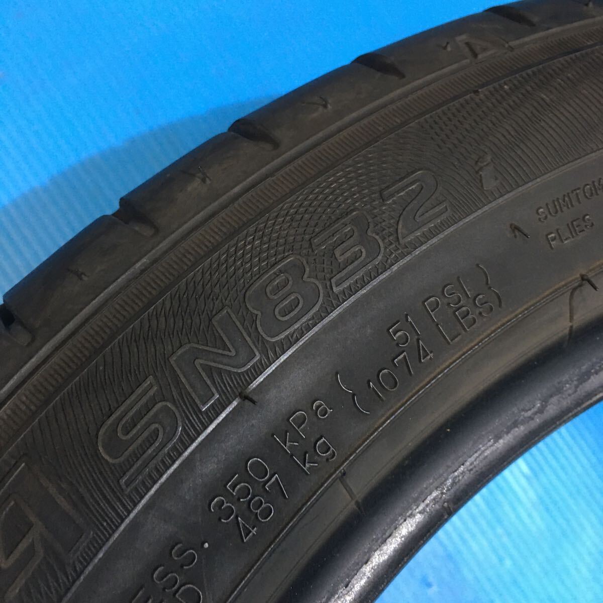 バリ山！2019年21週製造　FALKEN SINCERA SN832i 185/55R16 2本セット_画像4