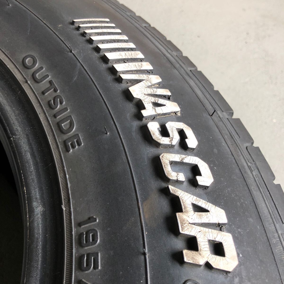 2019年製造 GOODYEAR EAGLE#1 NASCAR 195 80 15 107/105L LT ホワイトレター 2本セット_画像10