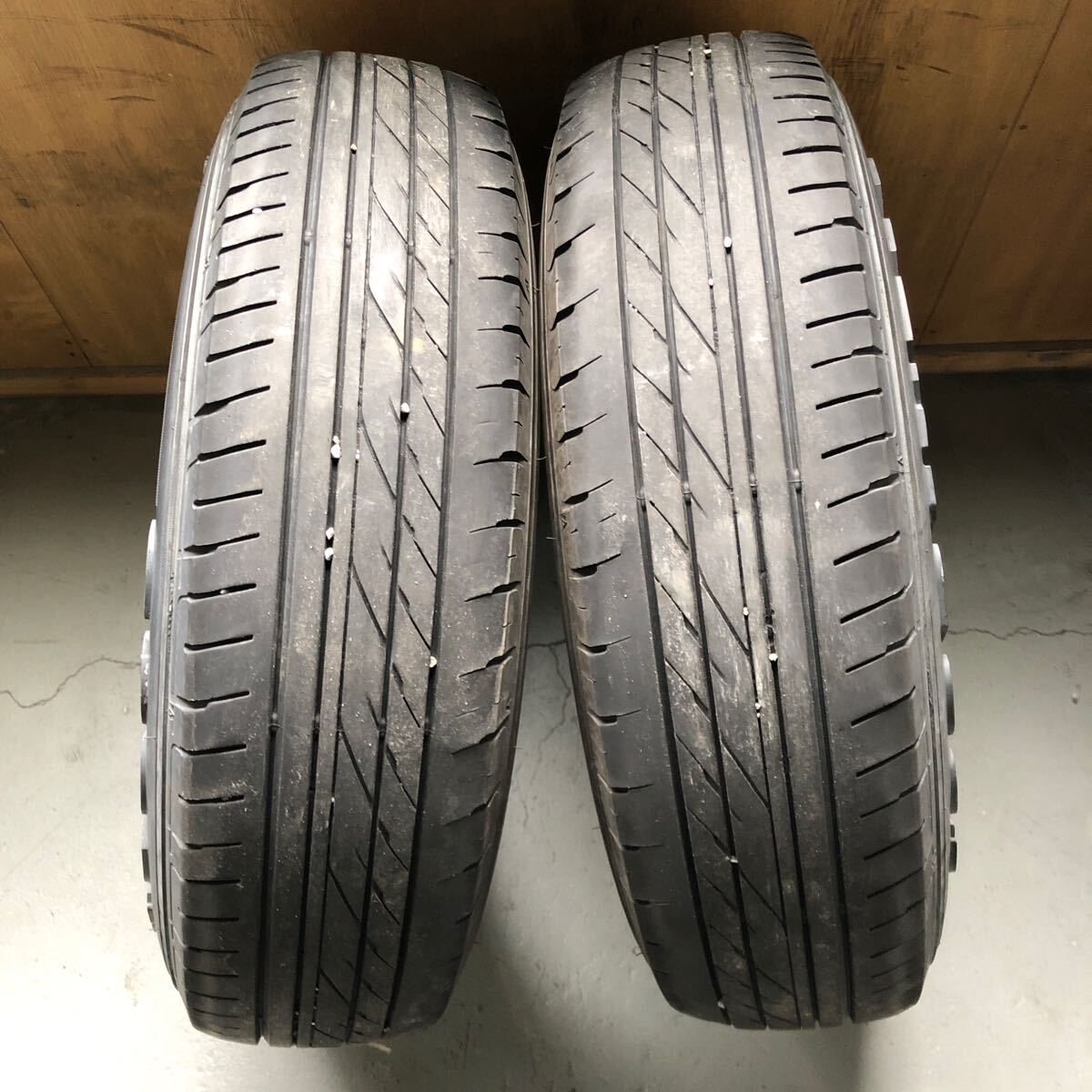 2019年製造 GOODYEAR EAGLE#1 NASCAR 195 80 15 107/105L LT ホワイトレター 2本セット_画像1