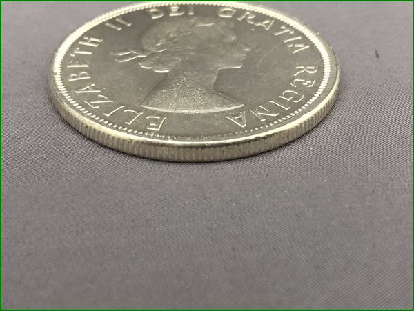 カナダ 1964年 シャーロットタウン100周年 1ドル銀貨 約23.0g