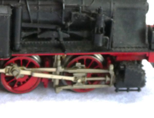  Junk. FLEISCHMANN fly shu man 4010 0-6-0 DB BR89 steam locomotiv ( origin box attaching )