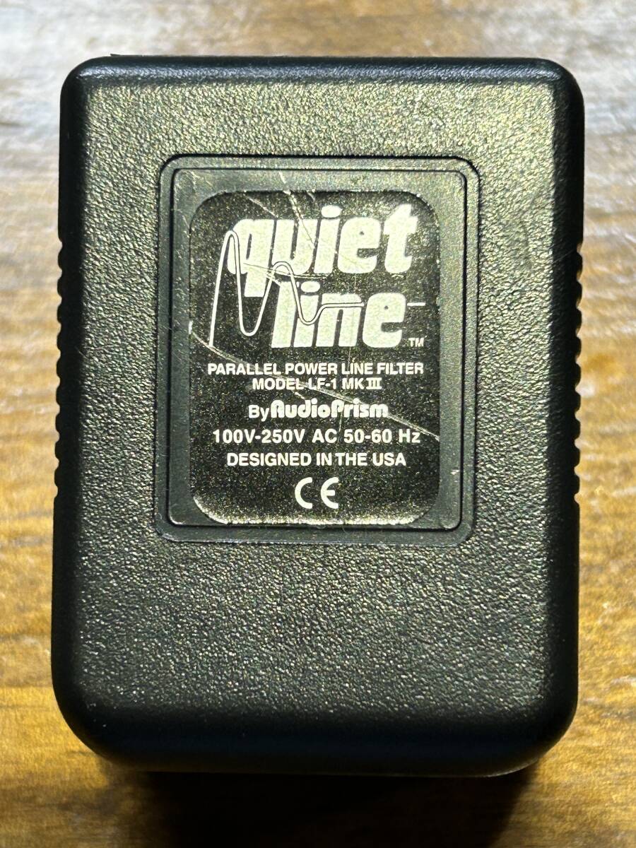 [ rare goods ]AUDIO PRISM QUIET LINE LF-1 MK3 | noise filter | AC power supply enhancer | clean AC power supply 